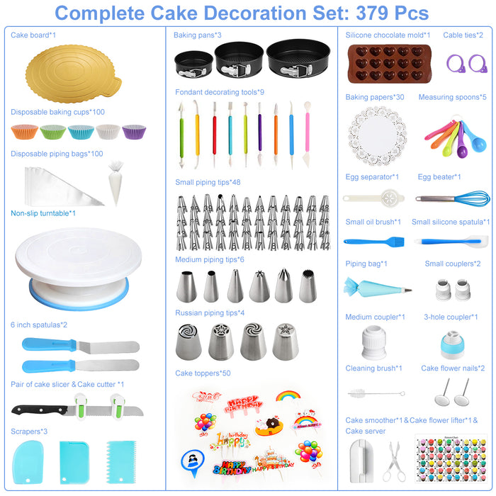 cake decorating supplies