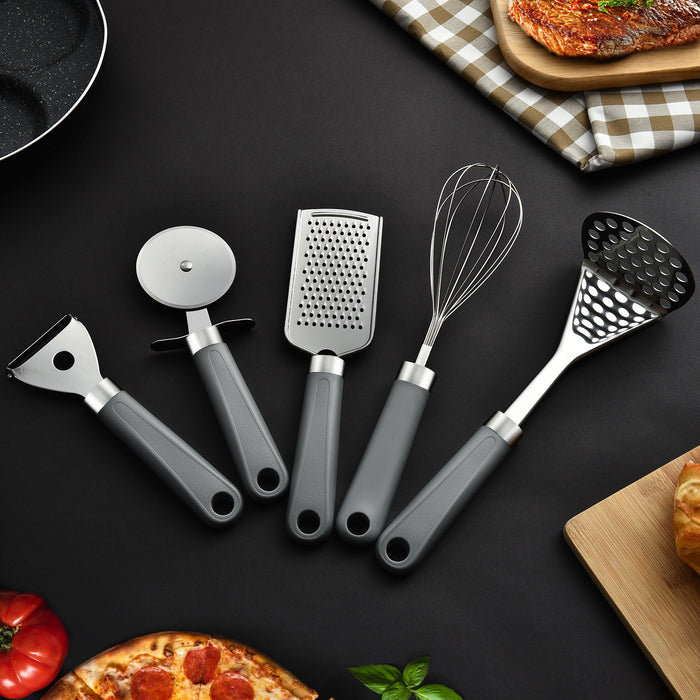 Kitchen Utensils Set Stainless Steel Kitchen Accessories, 5 Pcs