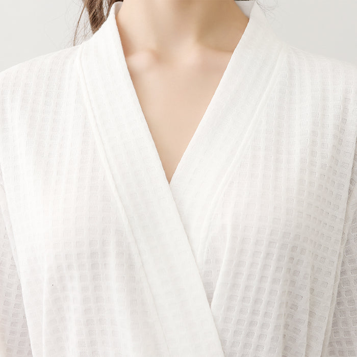 Robe Waffle Weave Bathrobe