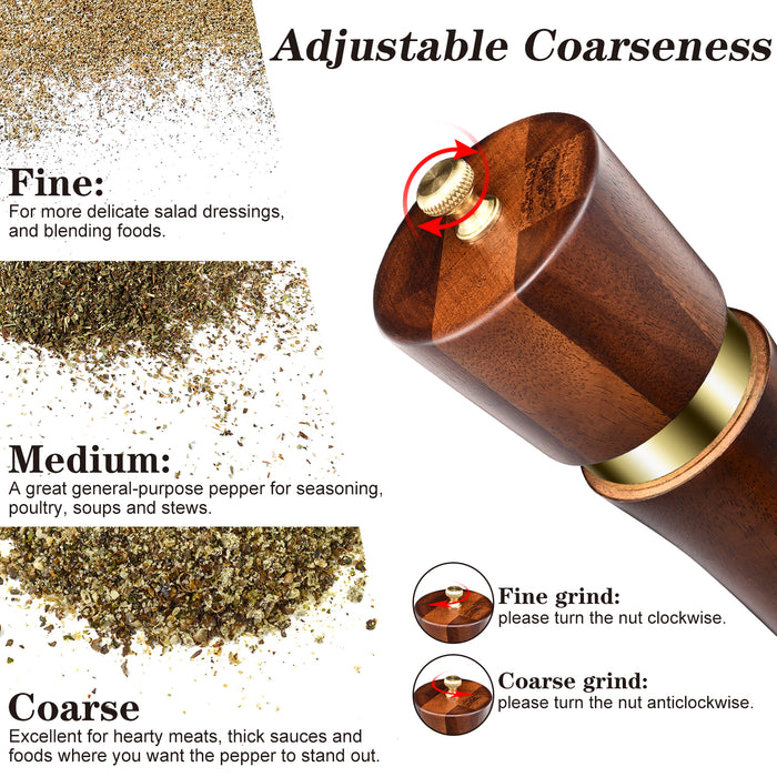 Salt and Pepper Grinder Set