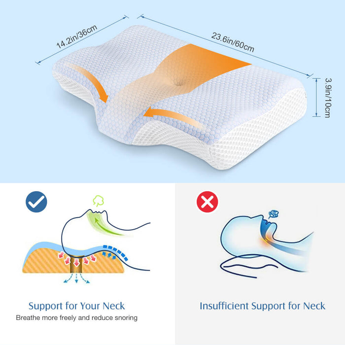 Memory Foam Sleeping Pillow