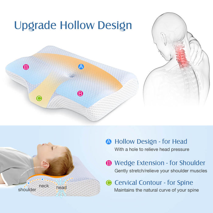 Memory Foam Sleeping Pillow