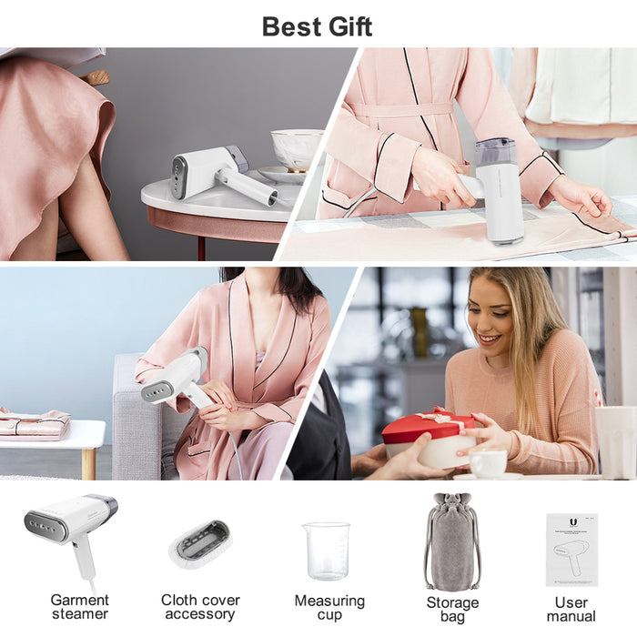 Foldable Garment Steamer Clothing Fabric Steamer with 100mL Water Tank