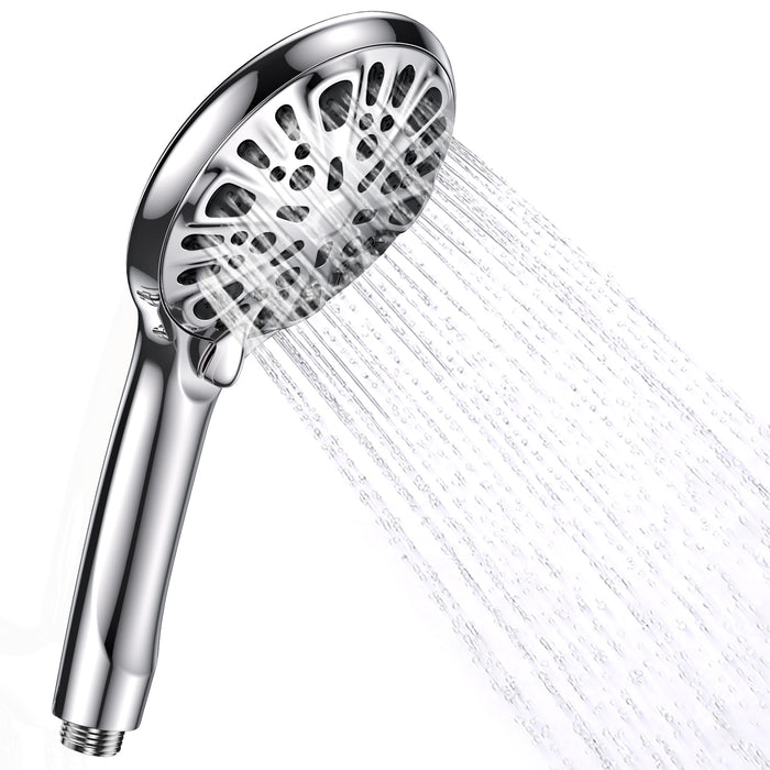 Handheld Shower Head Hand Shower Rain Shower Head with 9 Spray Modes